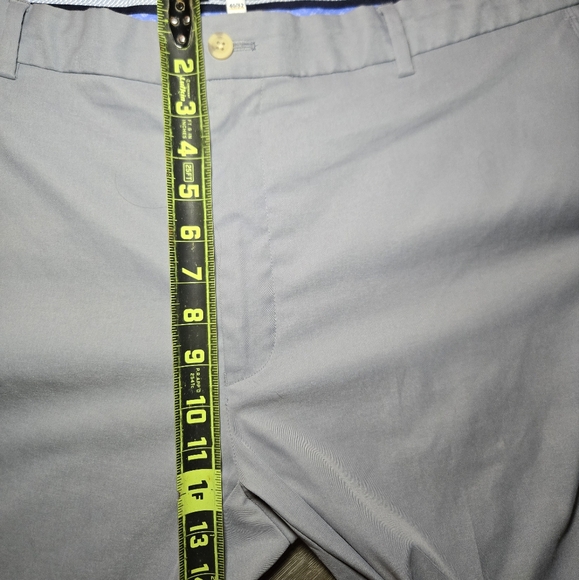 Peter Millar Golf pants 40/32 Crown logo gray stretch athletic casual EUC - Picture 6 of 10